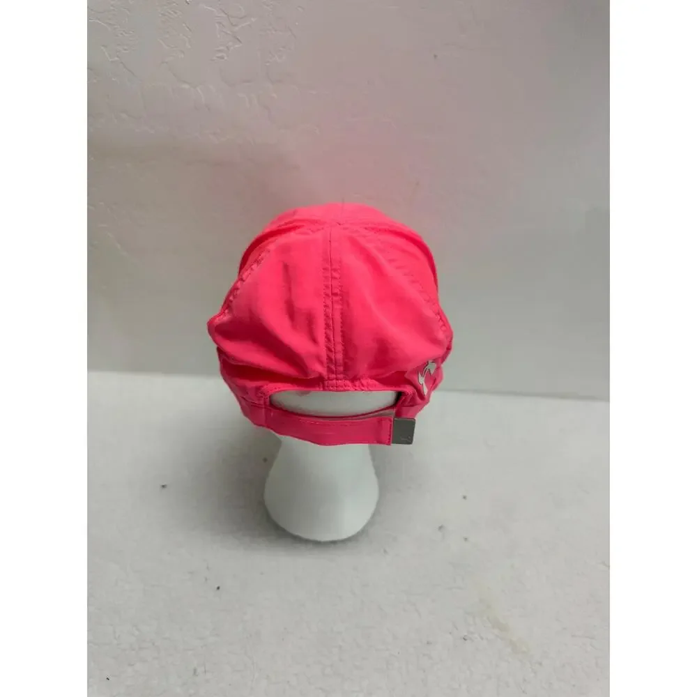 Under‎ Armour Pink CURE Breast Cancer Awareness Ribbon Cap Womens One Size